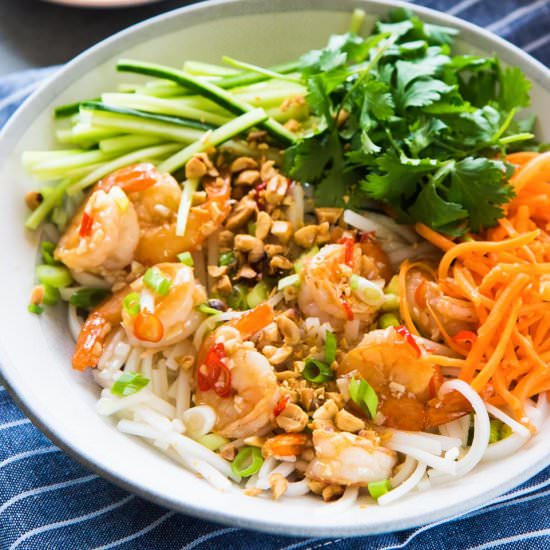 Shrimp Noodle Bowl