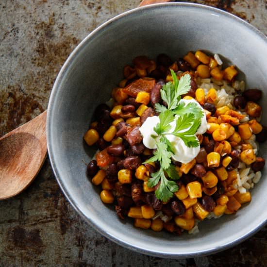 Vegan Mexican Inspired Rice