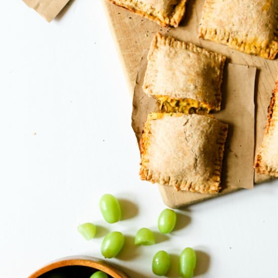 Vegan Broccoli Cheddar Hot Pockets