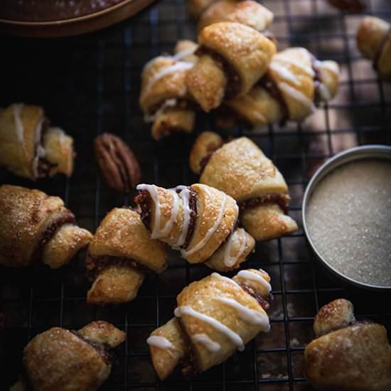 Apple Butter Pecan Rugelach