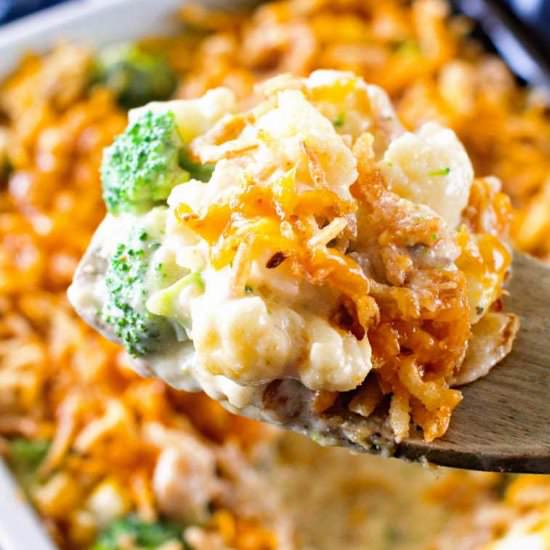 Broccoli Cauliflower Casserole