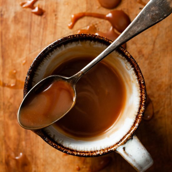 Homemade Salted Caramel Sauce