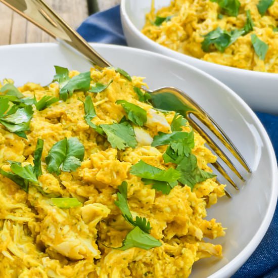 Coconut Curry Chicken Salad