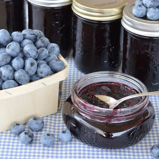 Blueberry and Grand Marnier Jam