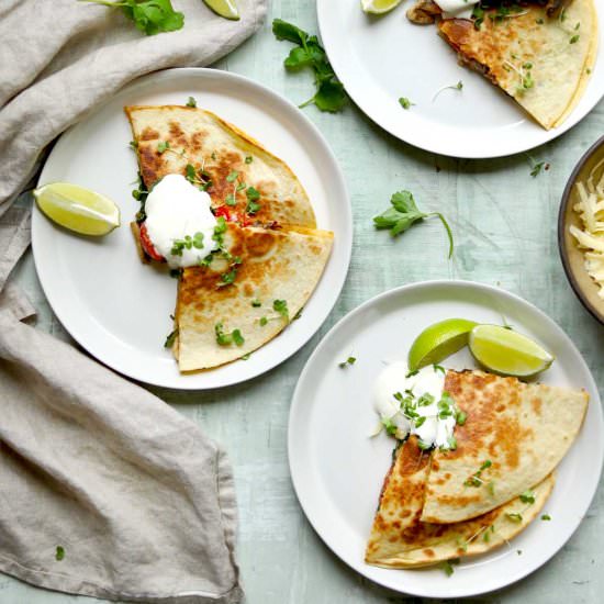 Veggie Quesadillas