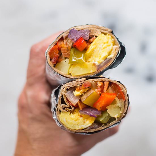 Frozen Breakfast Burritos