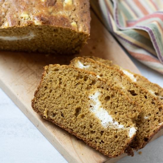 Cream Cheese Pumpkin Bread