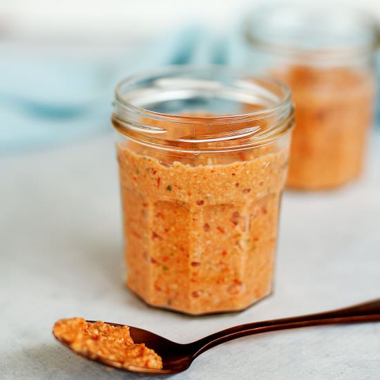 Macadamia Romesco Sauce