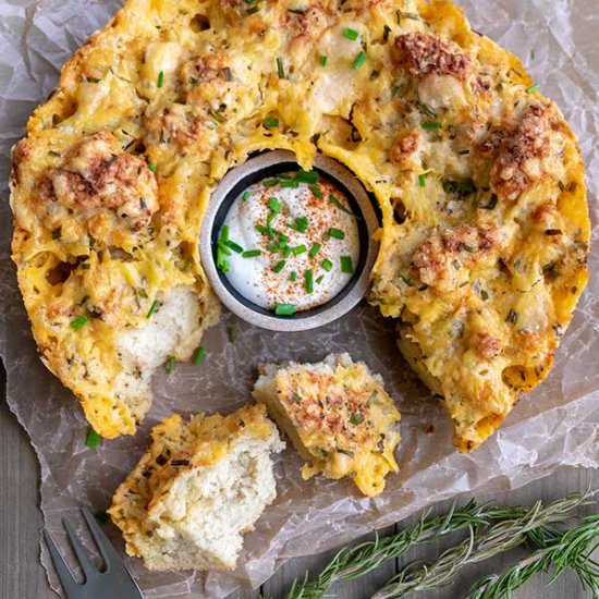 GF Garlic Cheese Monkey Bread