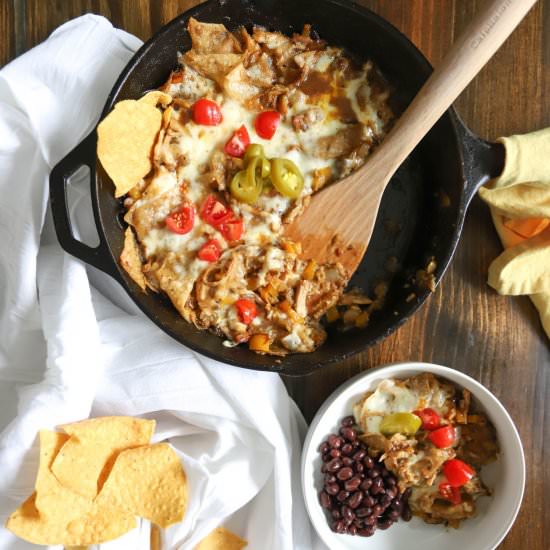 Quick Chilaquiles Verdes