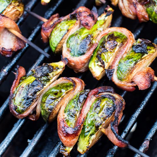 Bacon Wrapped Brussel Sprouts
