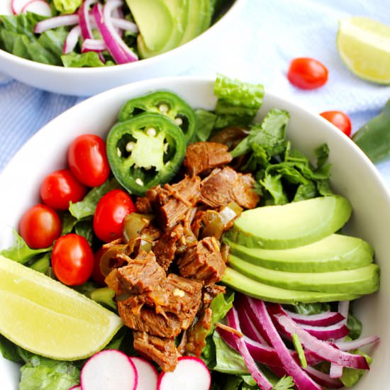 Instant Pot Steak Fajita Bowls