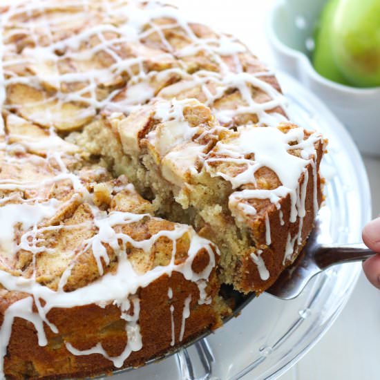 Apple Buttermilk Brunch Cake