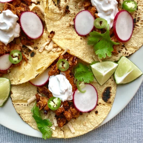 Chipotle Chick’n Tacos