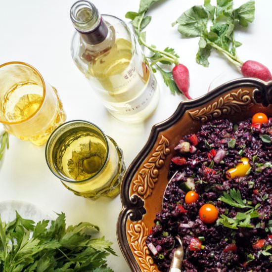 MEDITERRANEAN RICE SALAD