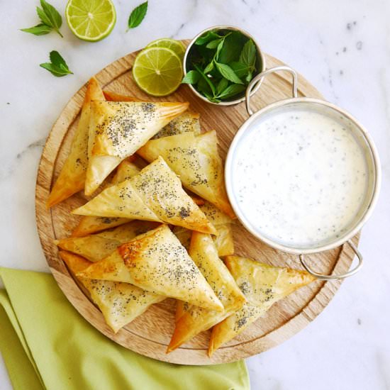 Vegetarian Indian Samosas