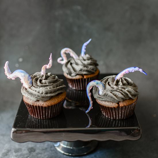 Creature From the Deep Cupcakes