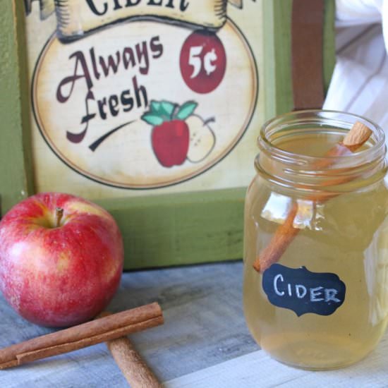 Homemade Apple Orange Cider
