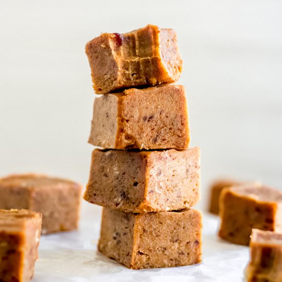 Vegan Pumpkin Pie Fudge