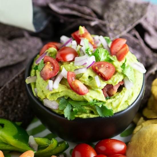 Avocado Cilantro White Bean Dip