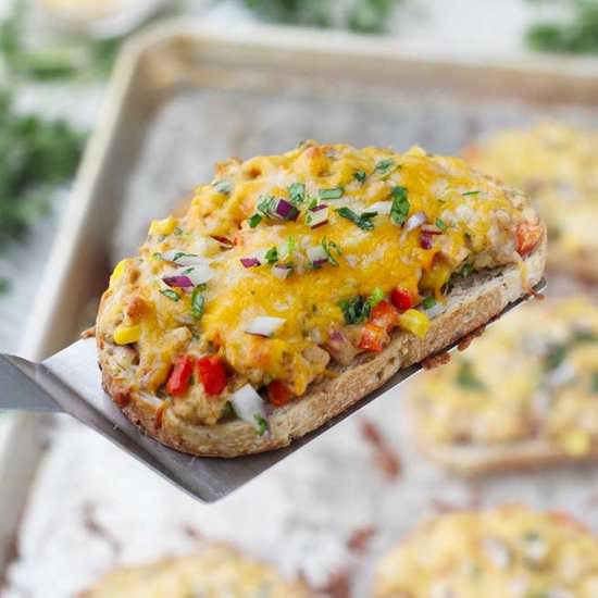 Tex Mex Tuna Melts