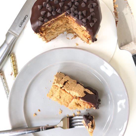 Mini Peanut Butter Layer Cake