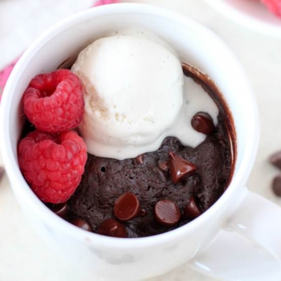 Brownie in a Mug