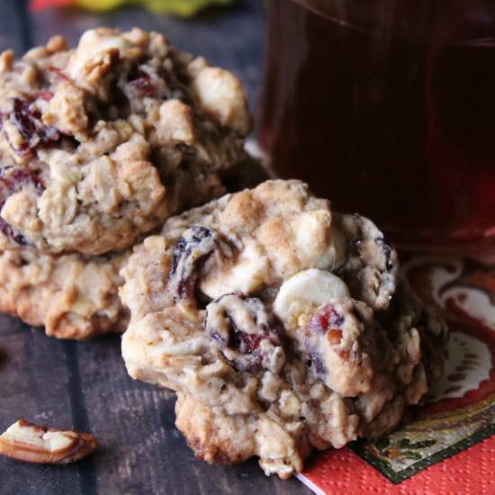 Autumn Oatmeal Cookies