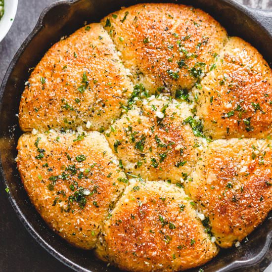 Garlic Butter Keto Bread