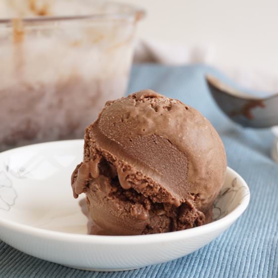Philly style chocolate ice cream