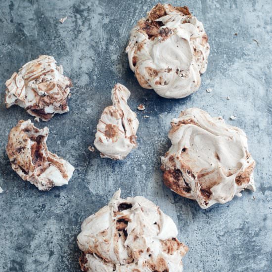 Chocolate Meringue Cookies