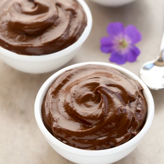 Healthy Chocolate Avocado Pudding