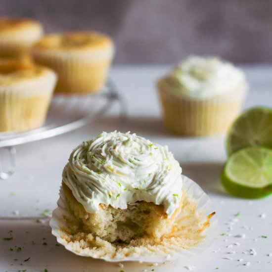 Sugar Free Lime Cupcakes