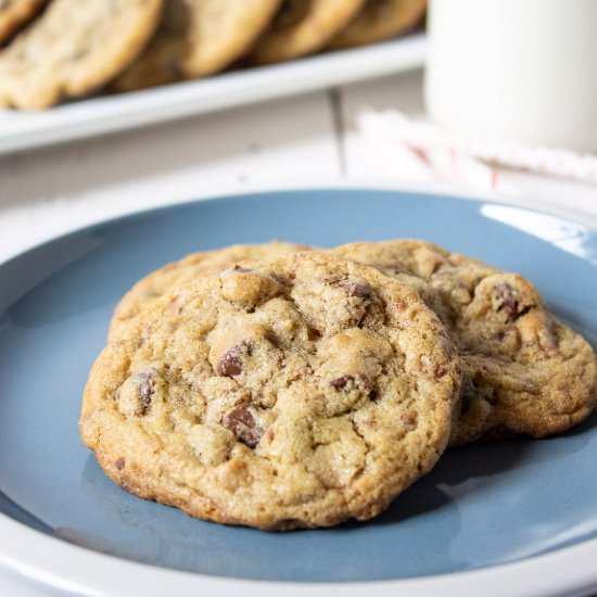 Toffee Chocolate Chip Cookies