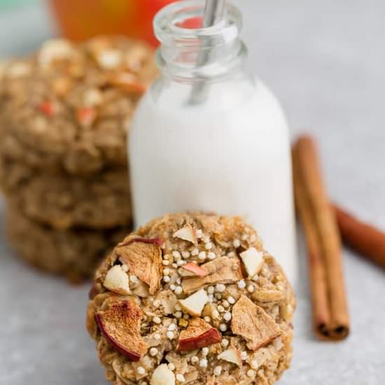 Apple Cinnamon Breakfast Cookies