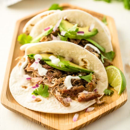 Instant Pot Crispy Pork Carnitas