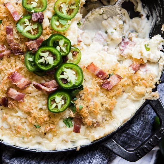Jalapeño Popper Mac and Cheese