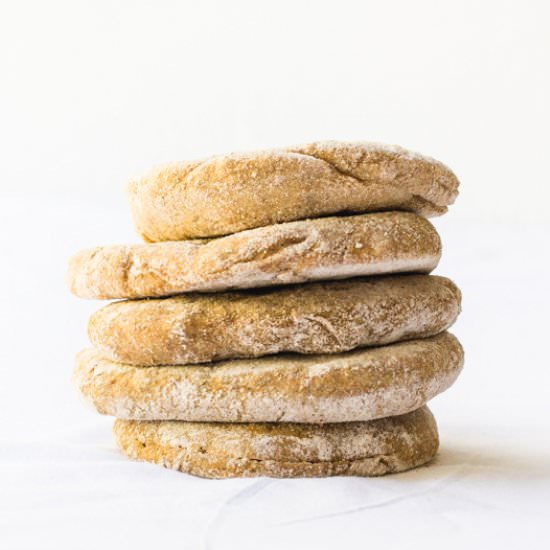 Yeast-Free Pita Breads
