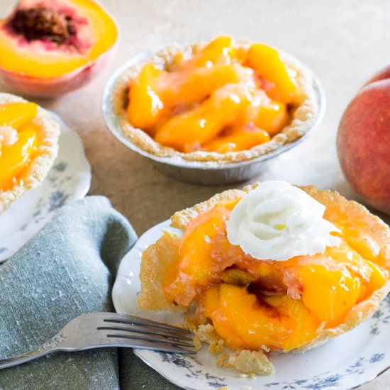 Fresh Peach Tarts