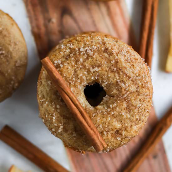 Vegan Apple Cider Doughnuts