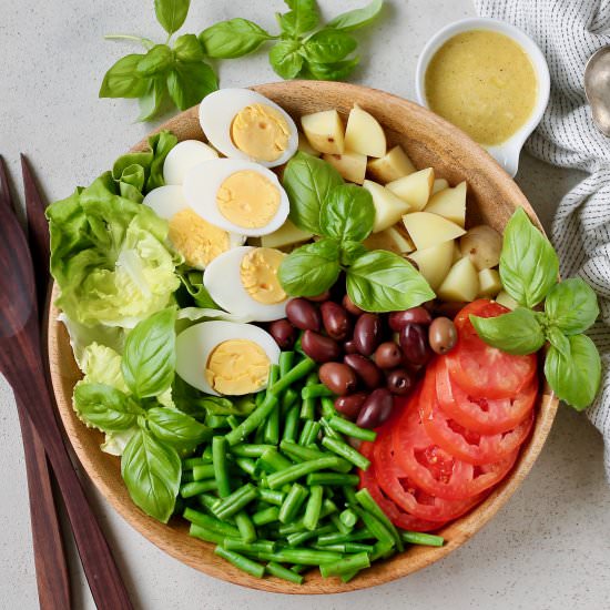 Vegetarian Niçoise Salad