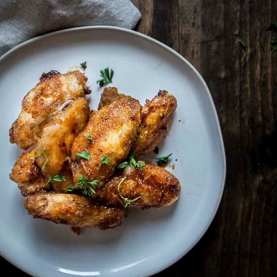 Baked Brazilian Spicy Chicken Wings
