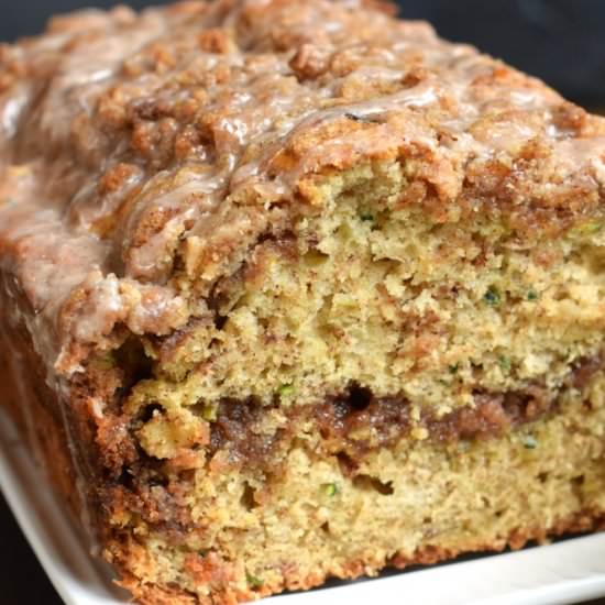 Cinnamon Swirl Zucchini Bread