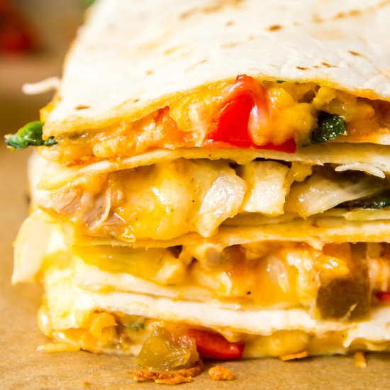 Weeknight Oven Quesadilla Recipe