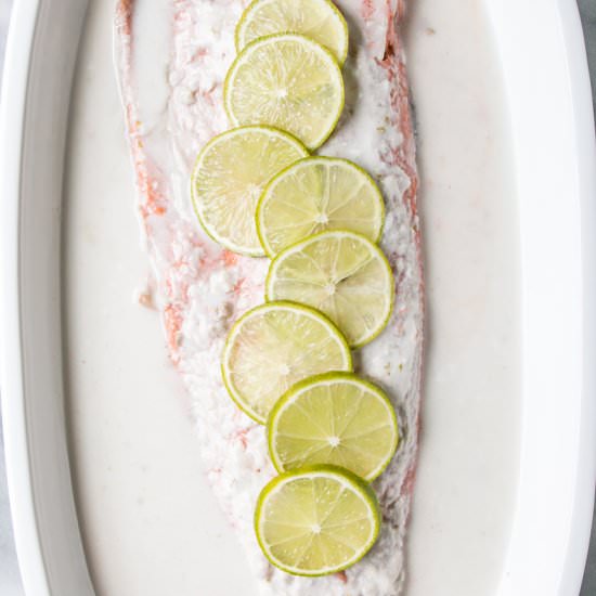Coconut Lime Salmon