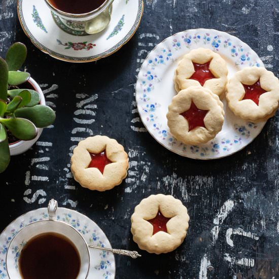 Jammie Dodger Cookies