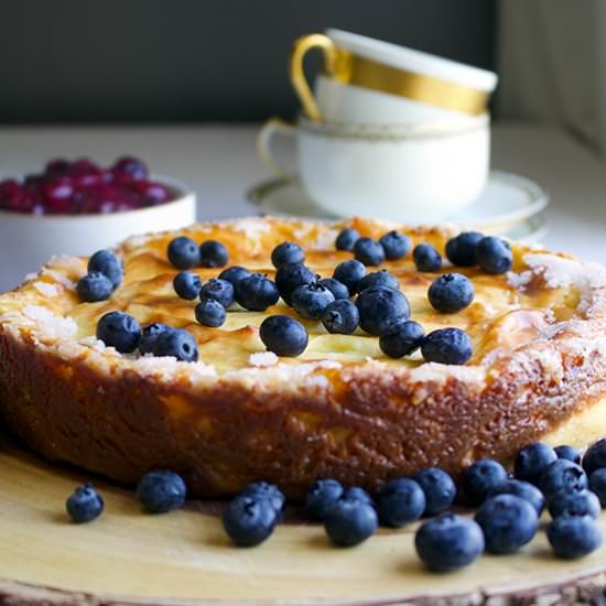 Crustless Custard Tart