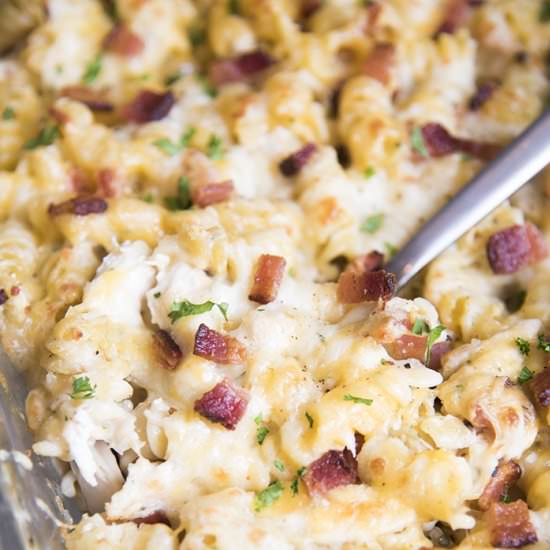 Chicken Bacon Ranch Pasta
