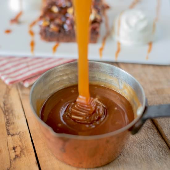 Easy Salted Caramel Sauce