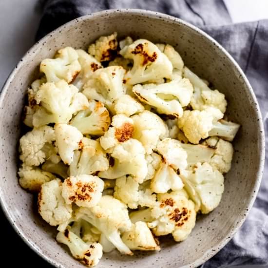 Quick Roasted Cauliflower